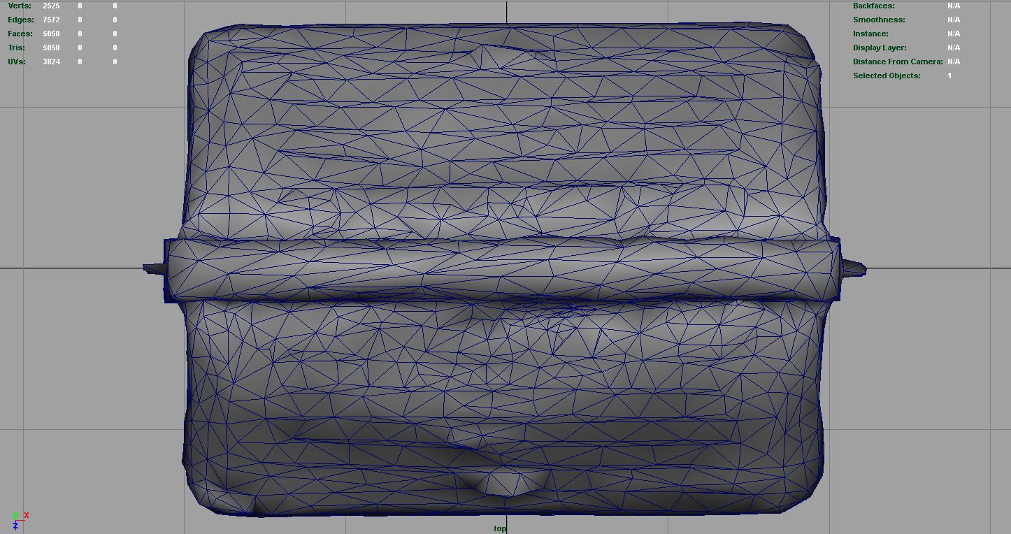 DUMPSTER trash can with graffiti Low-poly 3D model_10