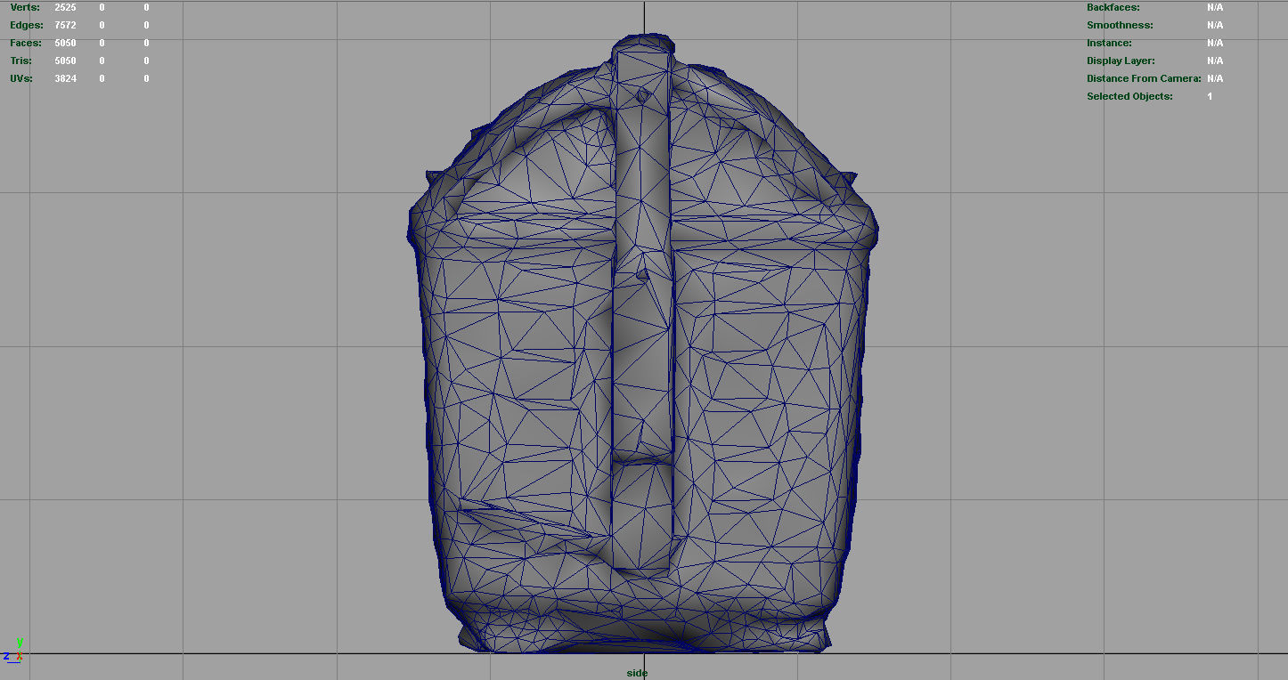 DUMPSTER trash can with graffiti Low-poly 3D model_12