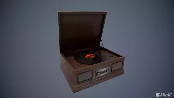 Retro record player