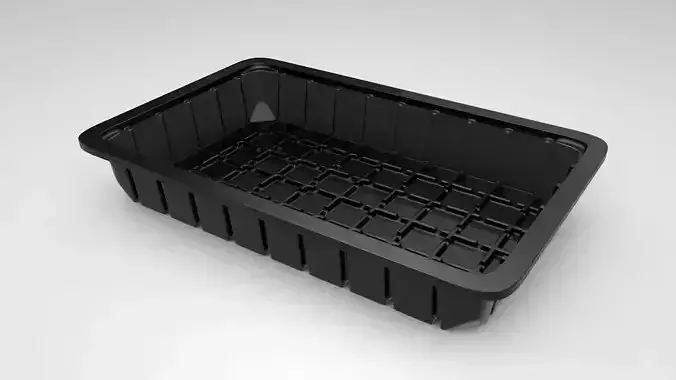 3D Plastic Food Package 