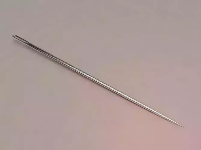 3D  Hand Sewing Needle