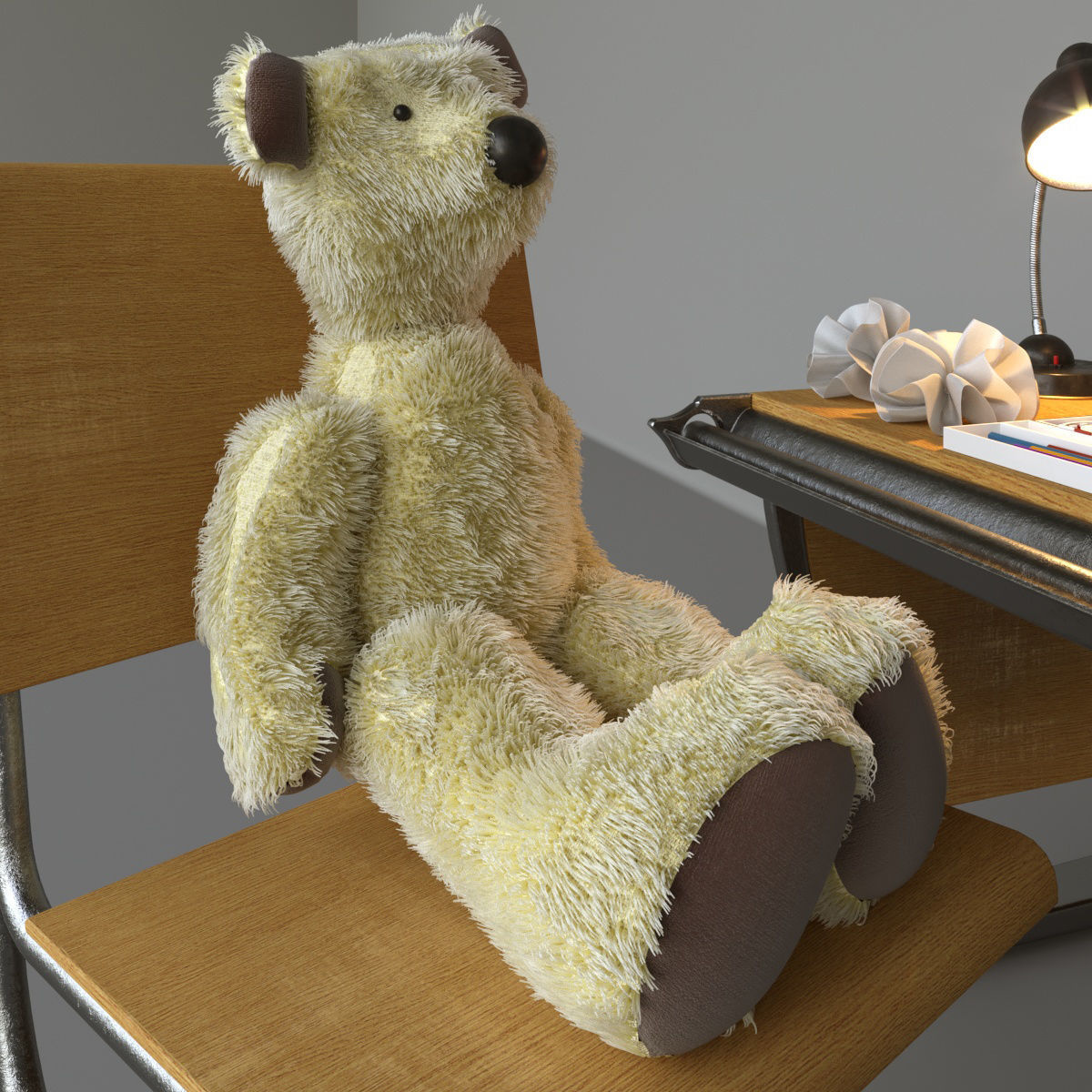 Back to USSR School 3D model_1