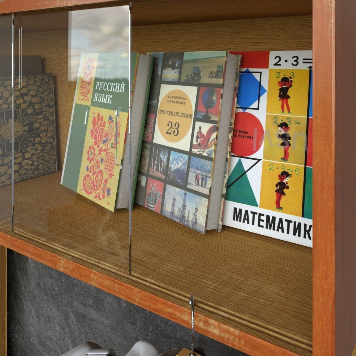 Back to USSR School 3D model_4