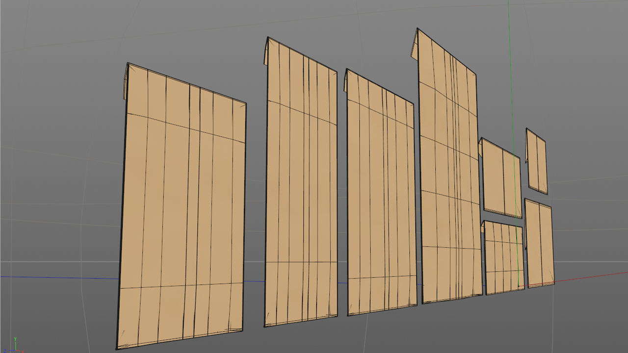 3D Envelopes  ALL Sizes Vol-1 3D model_7