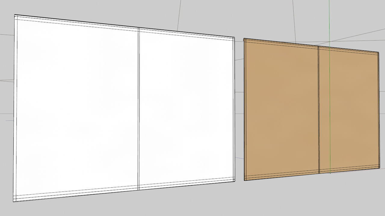 3D Envelope Size C5 BANKER 3D model_6