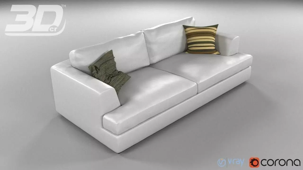 Ascot Sofa 3D model