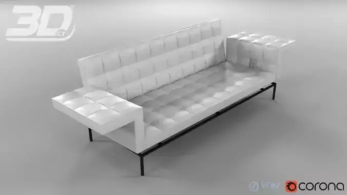Boss sofa 3D model