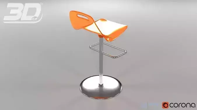 Kiron Stool 3D model