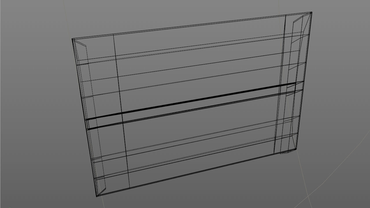 3D Envelope Size C5 Pocket 3D model_6