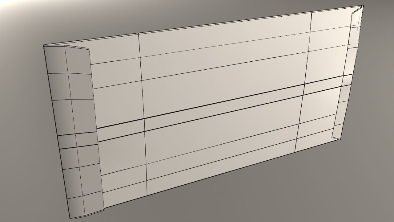 3D Envelope Size DL Pocket 3D model_4