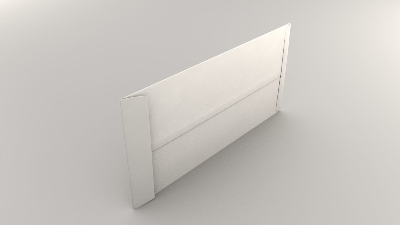 3D Envelope Size DL Pocket 3D model_1