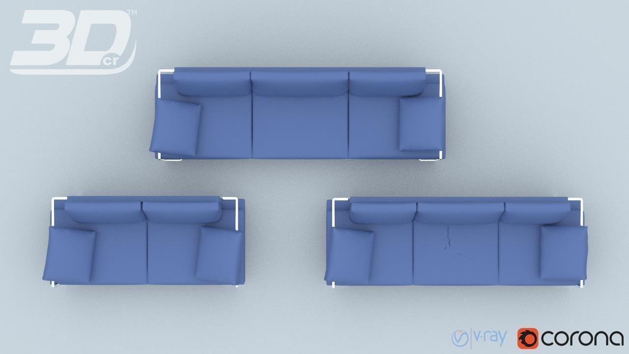Nesso Sofa Set 3D model_13