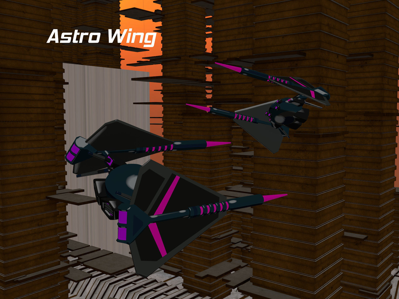 Rocketnauts BattlePod Series Low-poly 3D model_12