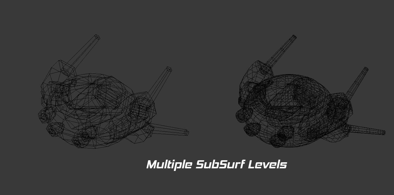 Rocketnauts BattlePod Series Low-poly 3D model_19