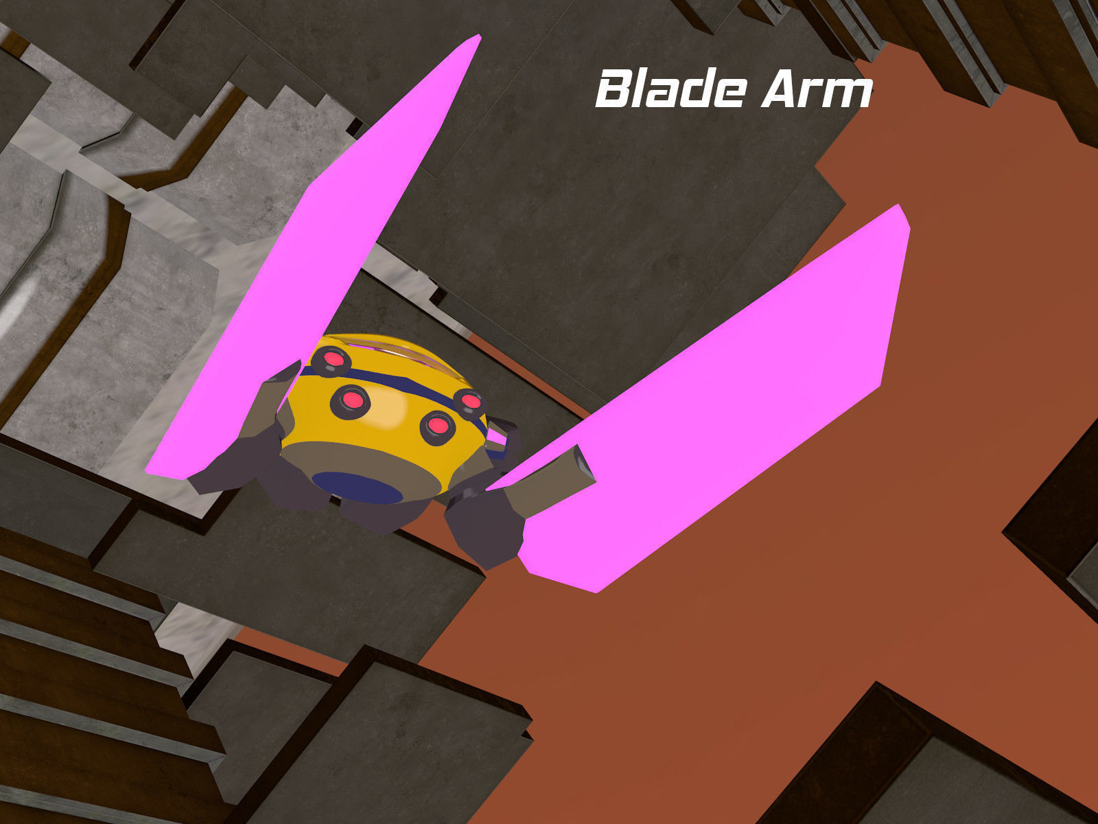 Rocketnauts BattlePod Series Low-poly 3D model_6