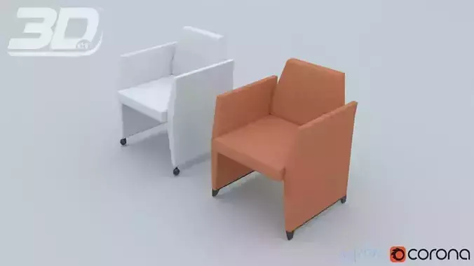 Fintis Armchair 3D model