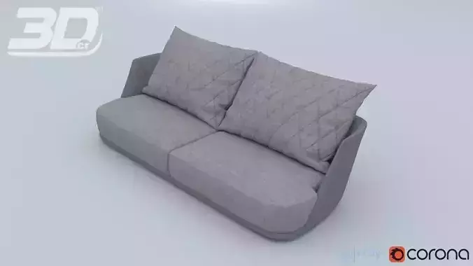 Pura Vida Sofa 3D model