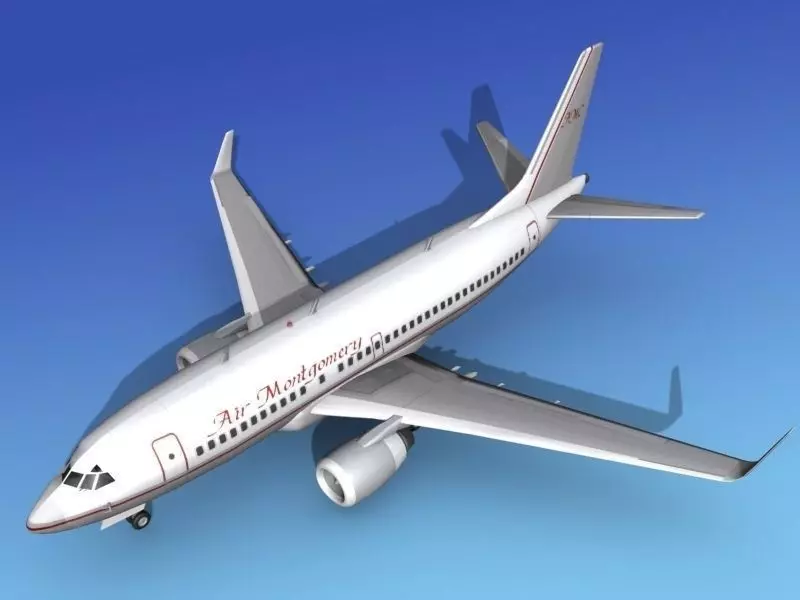 Boeing 737-700ER Air Montgomery 3D model_0