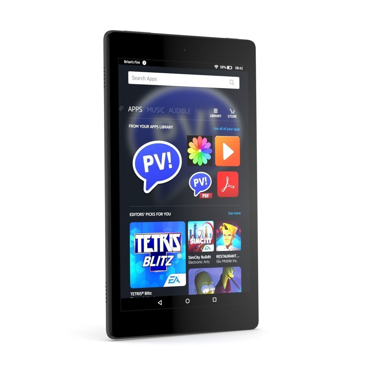Amazon Fire HD 7 8 10 Collection 3D model_5