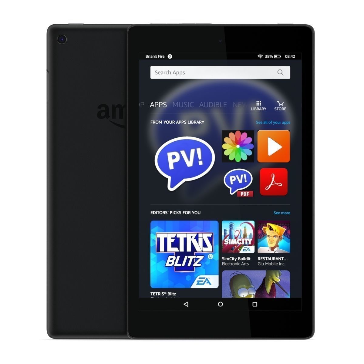 Amazon Fire HD 7 8 10 Collection 3D model_1