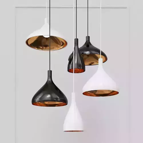 Modern Pendant Lights 3D model