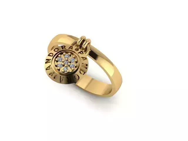 12-14-16-18 number strap ring 3D print model