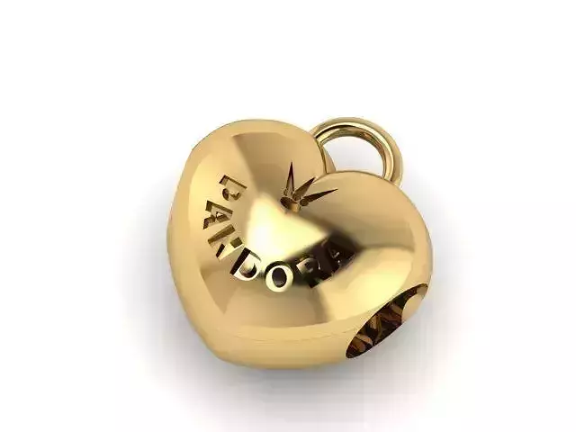 the key of my heart charm ball 