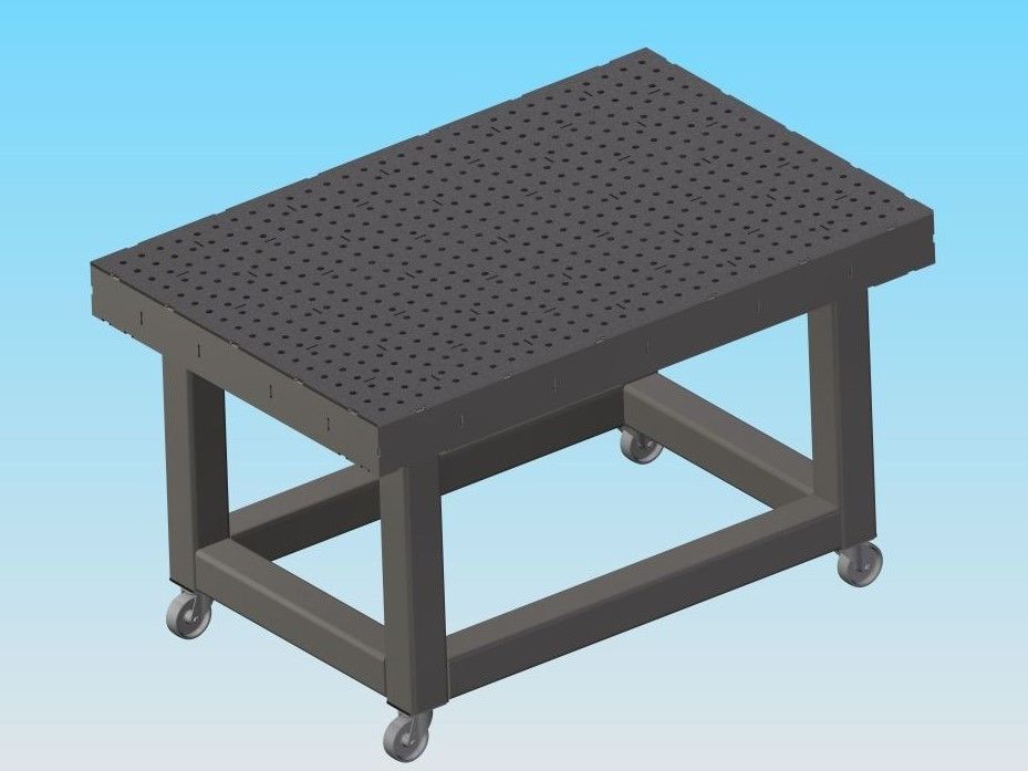 DIY - High Precision Welding Table - Yes you can build it 3D print model_1
