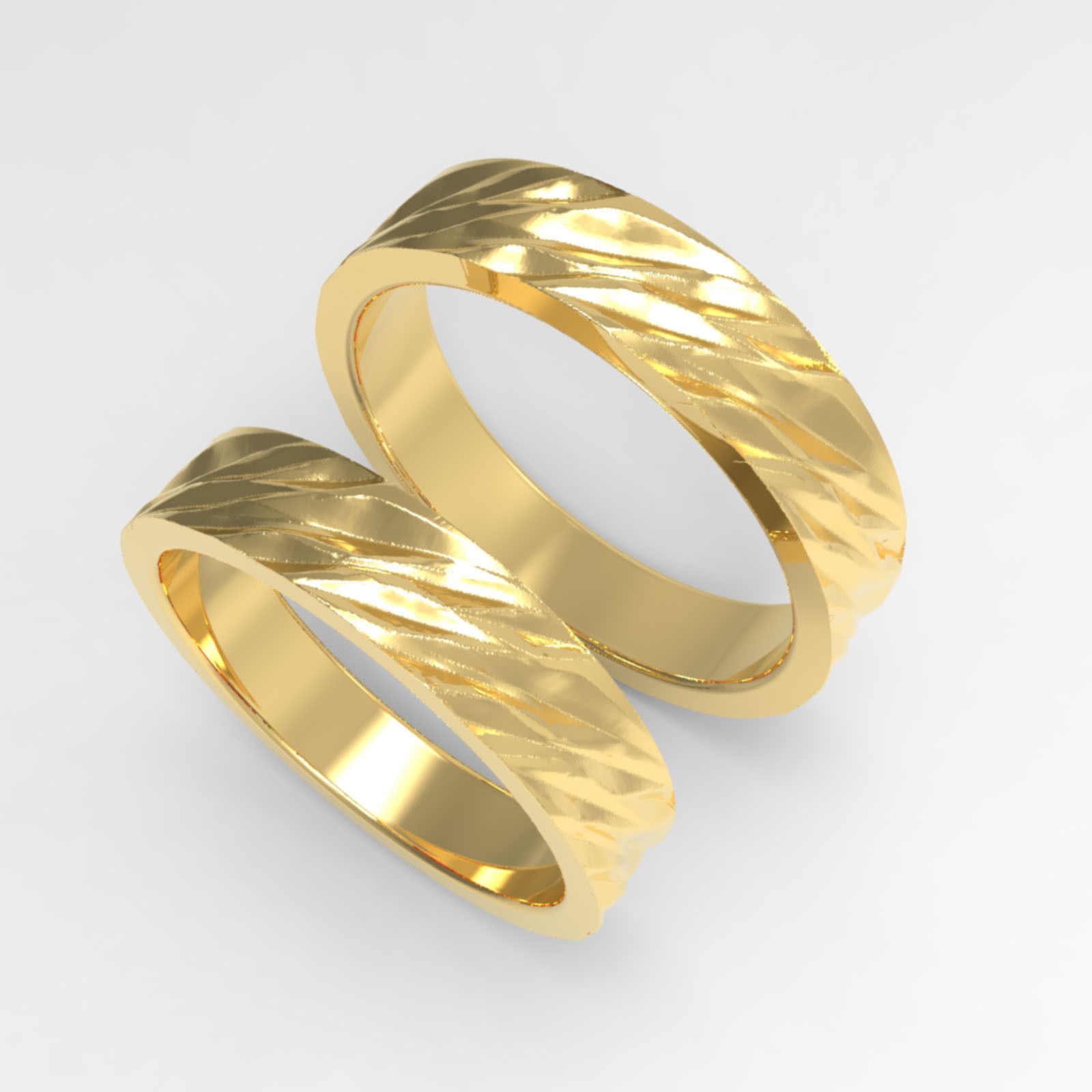 Jewellery ring 3D print model_1