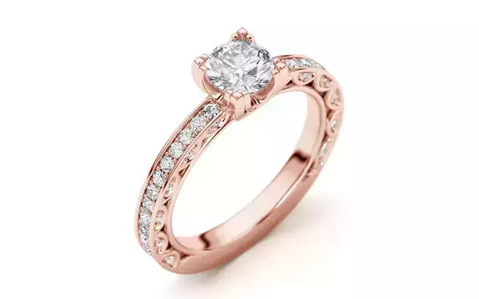 Engagement diamond ring