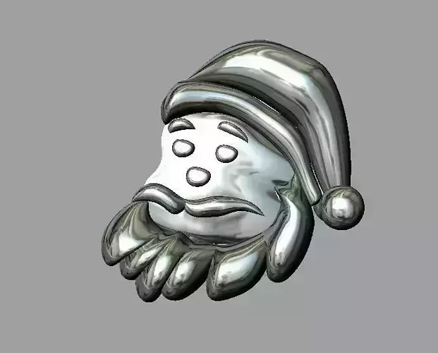 Santa Bead 3D print model
