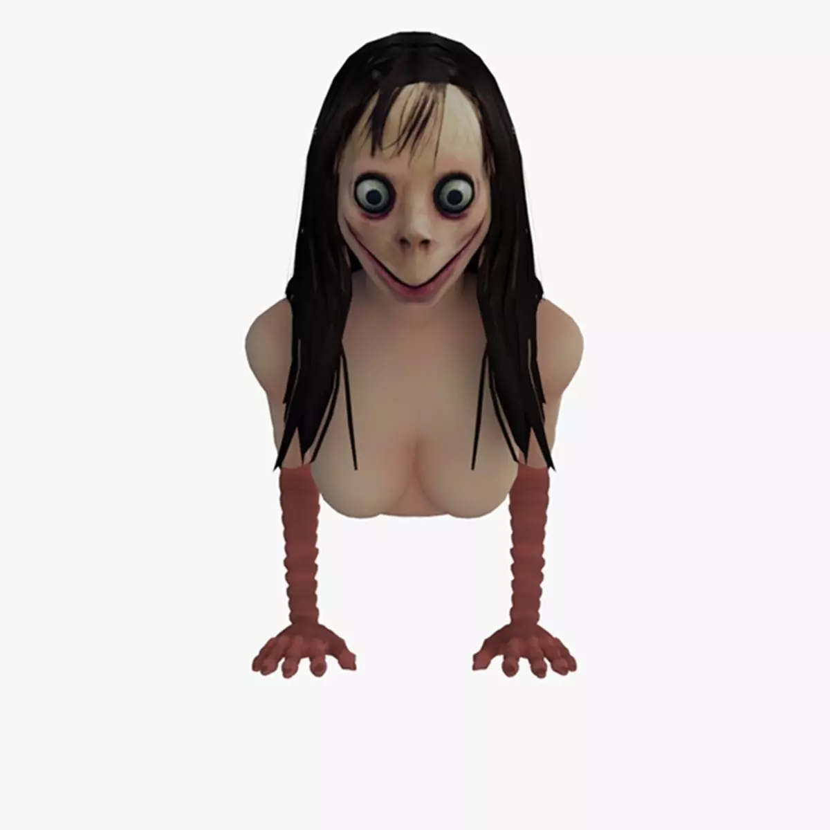 Momo 3D Low-poly 3D model_0