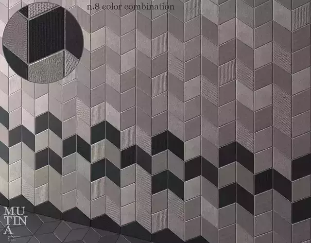 Tile TEX by Mutina - set 04  3D model