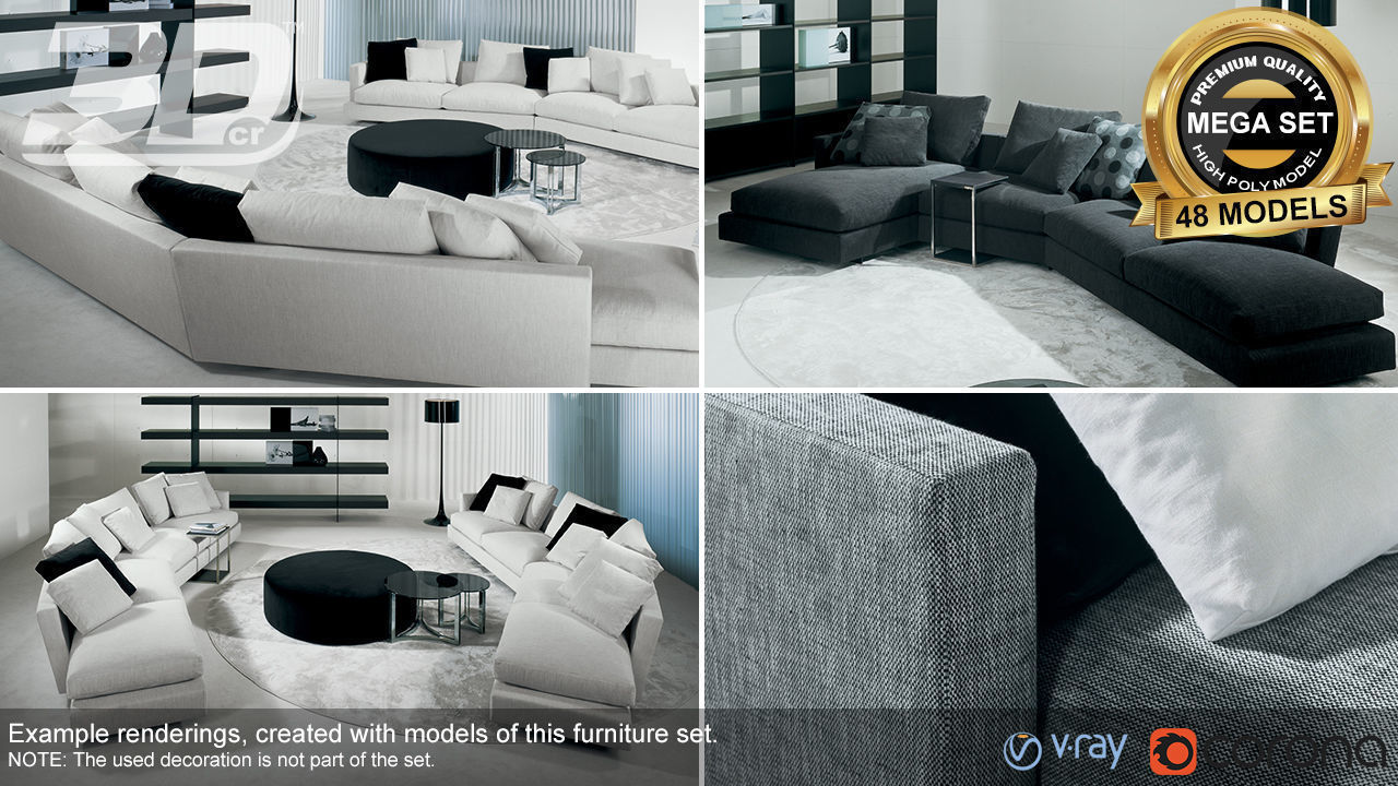 MEGA Modular Furniture Set Collection _16