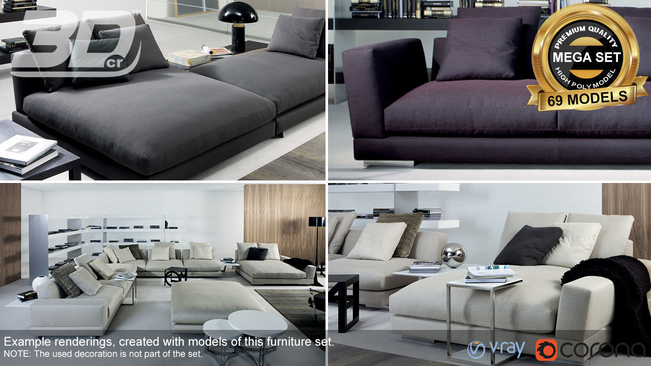 MEGA Modular Furniture Set Collection _17