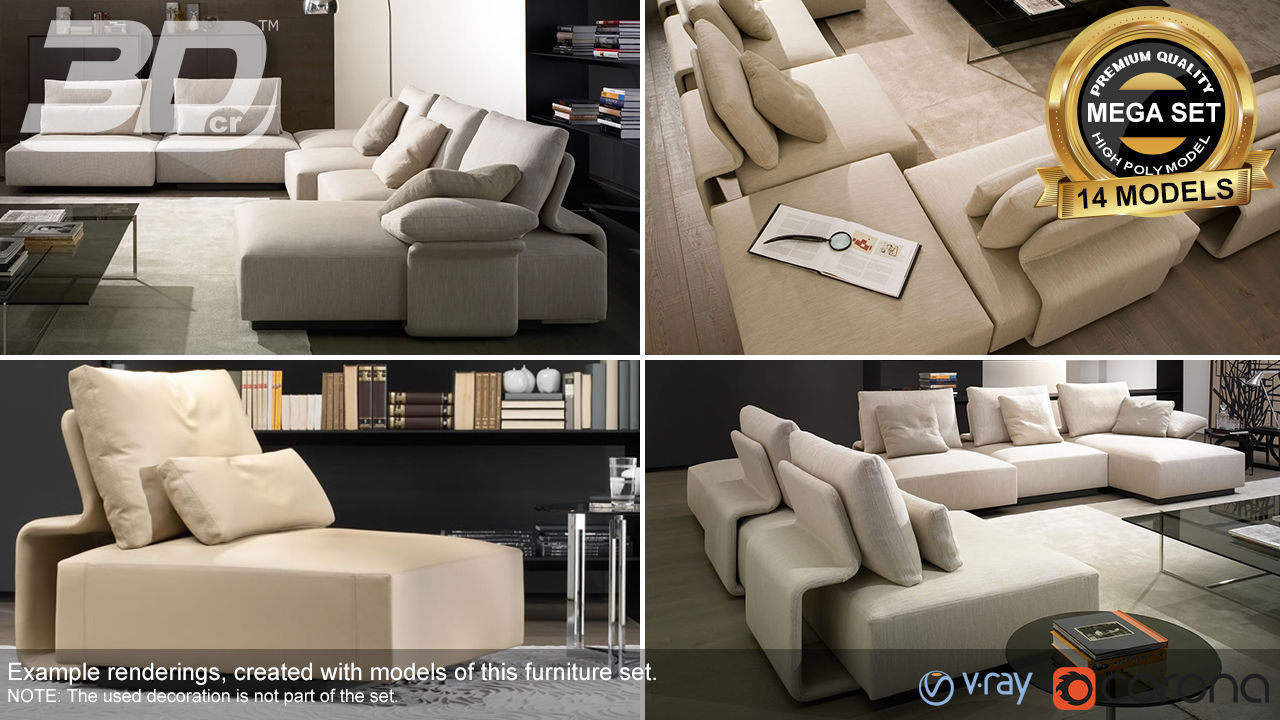 MEGA Modular Furniture Set Collection _6