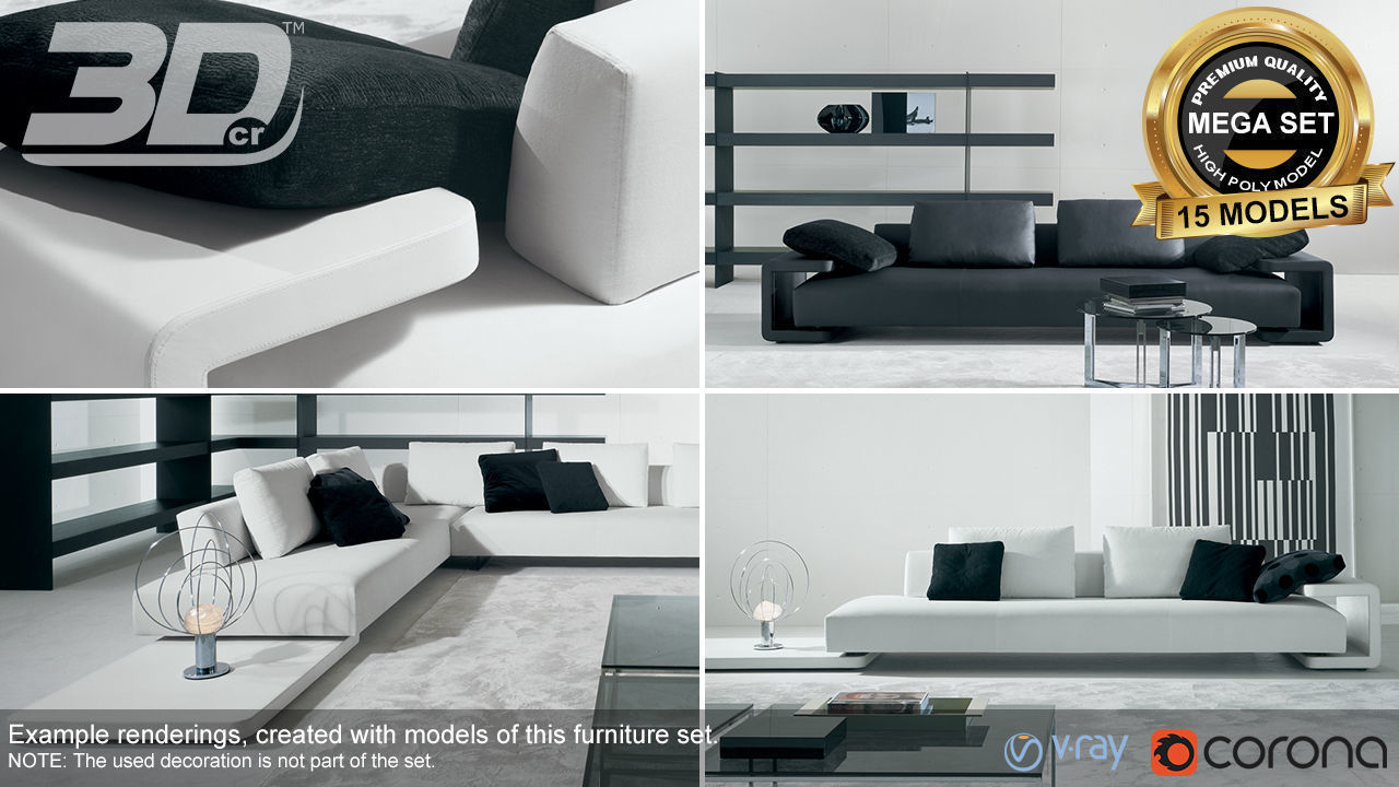 MEGA Modular Furniture Set Collection _12