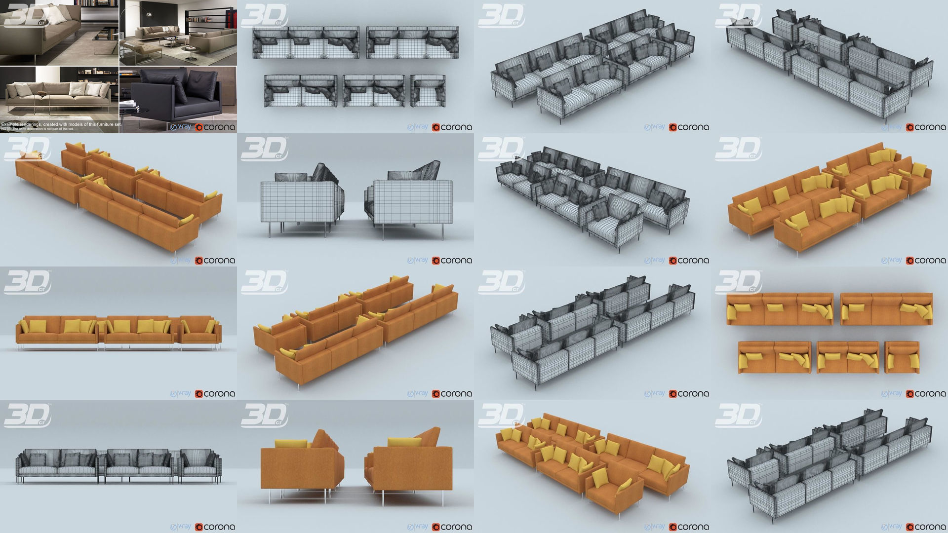 MEGA Modular Furniture Set Collection _2