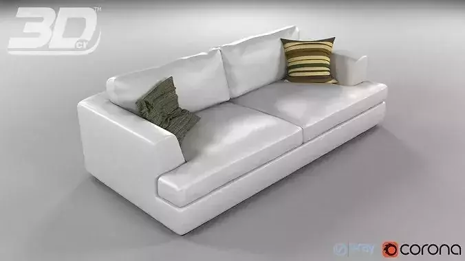 Mega Sofa Collection 3D Model Pack 2