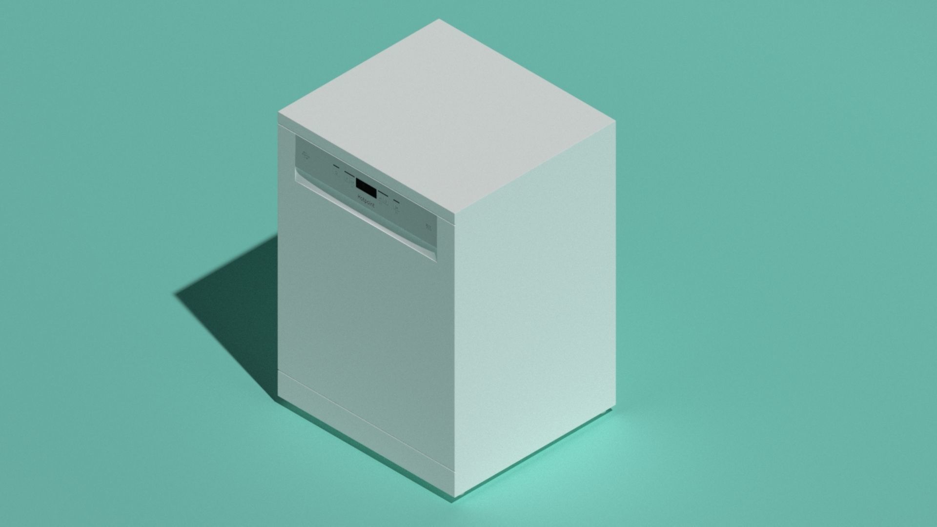 Dishwasher Free 3D model_3