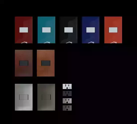 Simon 25 Plus - 1 Gang Light Switch