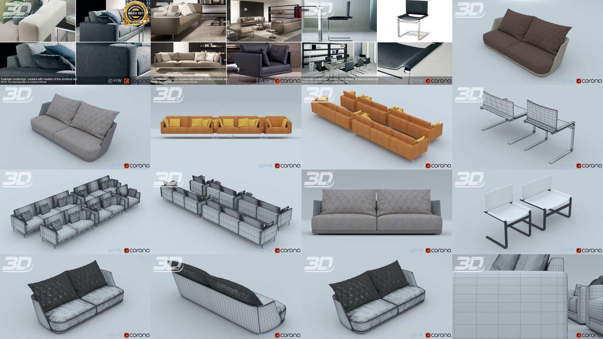 Mega Sofa and Chair Collection _2