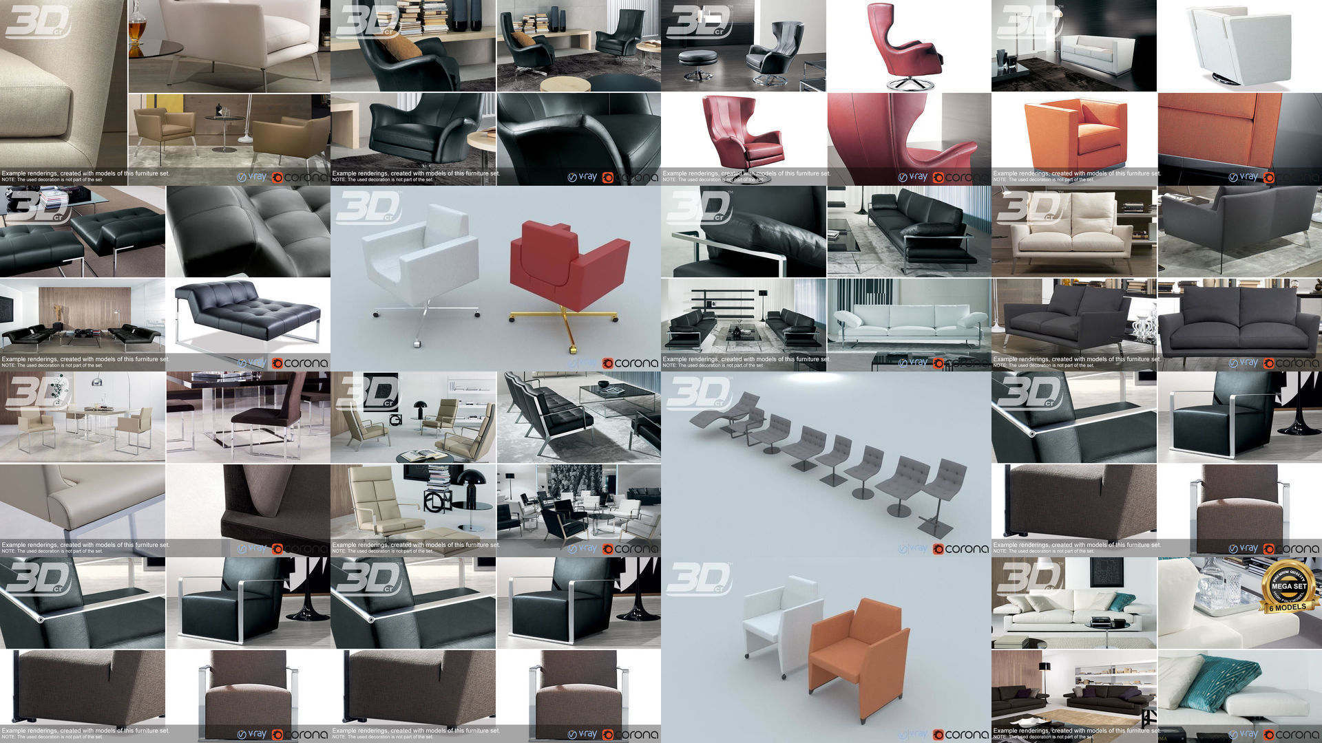 Mega Sofa and Chair Collection _1