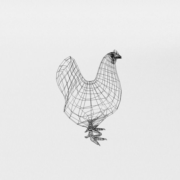 25 Farm - Domestic Animal Models Pack Low-poly 3D model_12