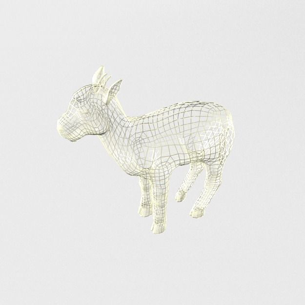 25 Farm - Domestic Animal Models Pack Low-poly 3D model_108