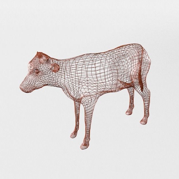 25 Farm - Domestic Animal Models Pack Low-poly 3D model_48