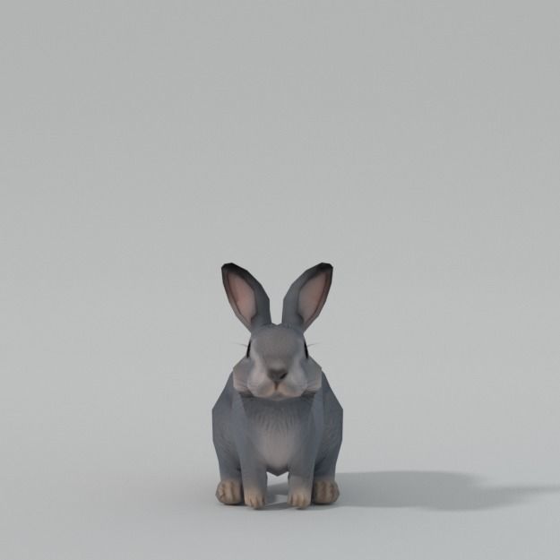 25 Farm - Domestic Animal Models Pack Low-poly 3D model_123