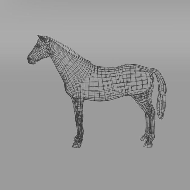 25 Farm - Domestic Animal Models Pack Low-poly 3D model_95