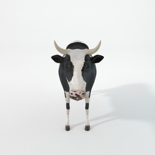 25 Farm - Domestic Animal Models Pack Low-poly 3D model_56