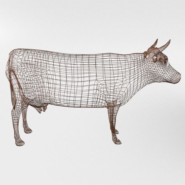 25 Farm - Domestic Animal Models Pack Low-poly 3D model_29